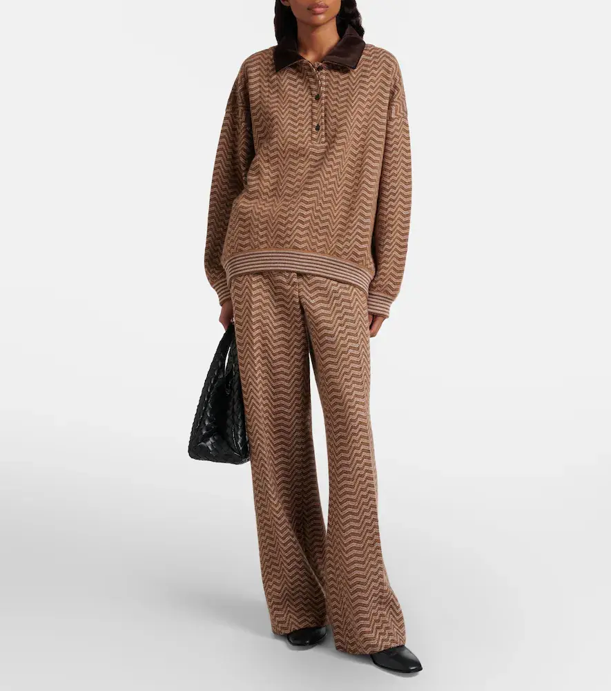 Missoni Zigzag wool and cotton polo sweater | Thumbnail 5 Missoni Zigzag wool and cotton polo sweater | Thumbnail 5