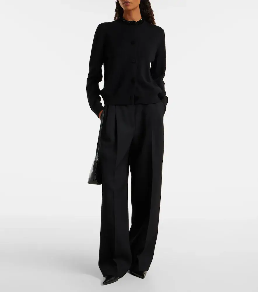 Jil Sander Sequined virgin wool cardigan | Thumbnail 2 Jil Sander Sequined virgin wool cardigan | Thumbnail 2