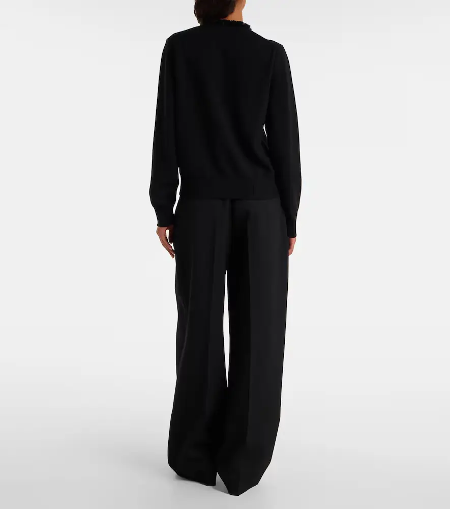 Jil Sander Sequined virgin wool cardigan | Thumbnail 4 Jil Sander Sequined virgin wool cardigan | Thumbnail 4