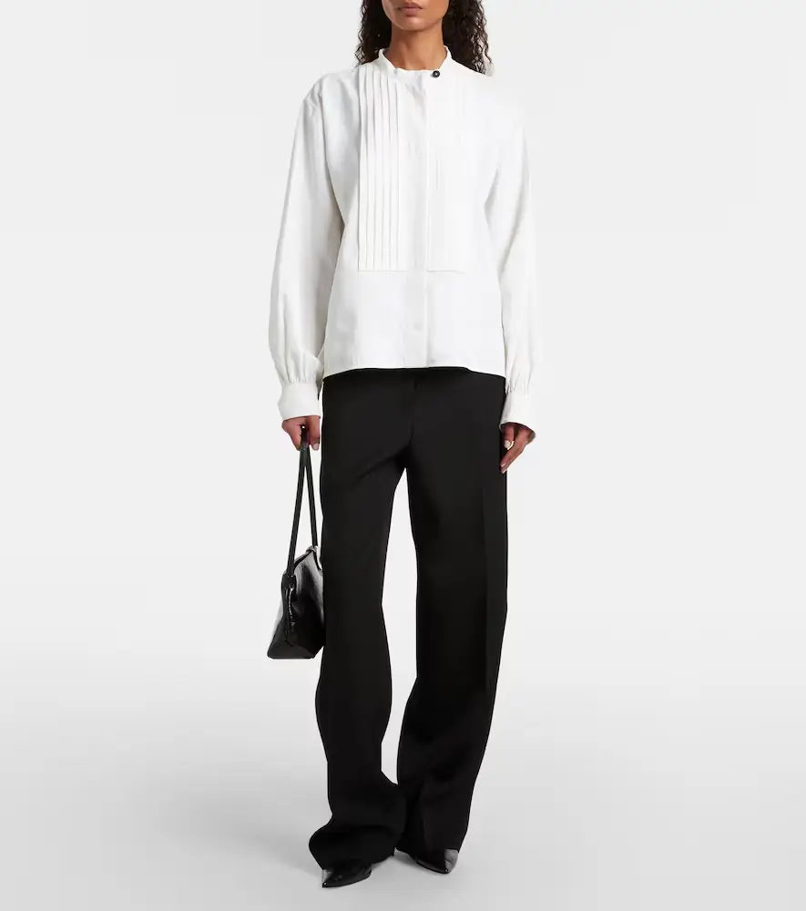 Jil Sander Low-rise wool straight pants | Thumbnail 4 Jil Sander Low-rise wool straight pants | Thumbnail 4