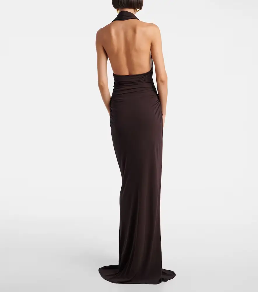 Christopher Esber Cutout halterneck jersey maxi dress | Thumbnail 5