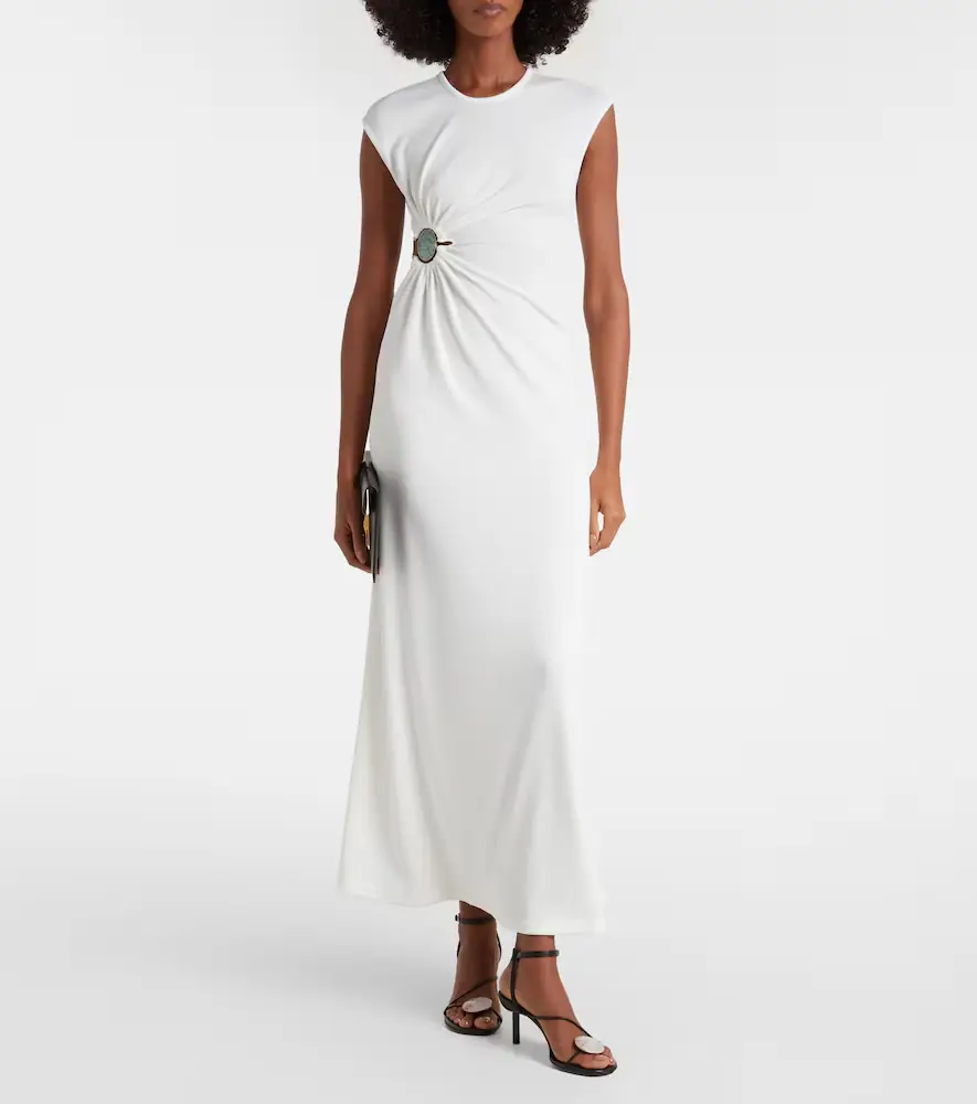 Christopher Esber Mineral Stone embellished jersey gown | Thumbnail 2