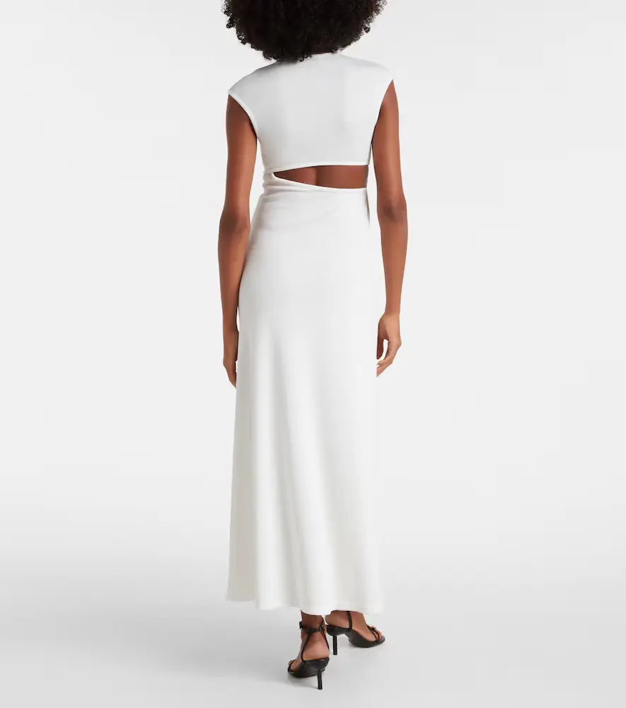 Christopher Esber Mineral Stone embellished jersey gown | Thumbnail 4