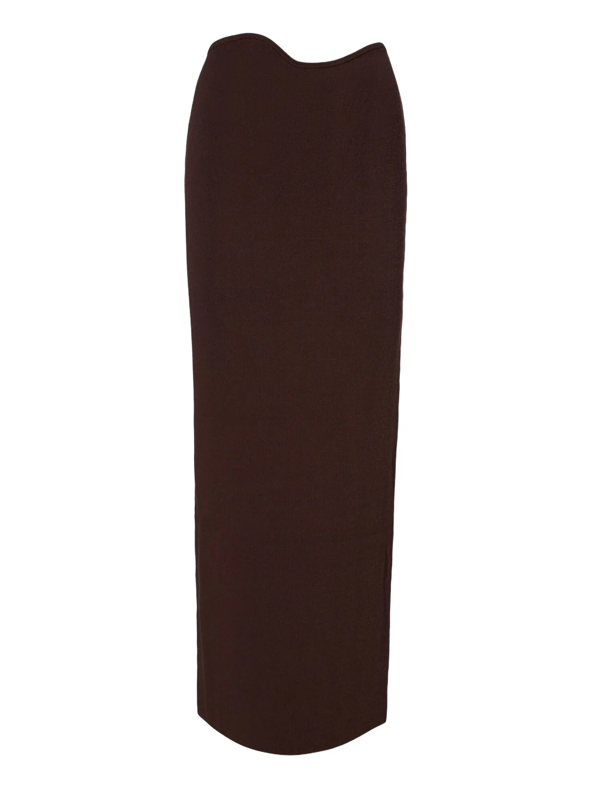 Knitted maxi skirt