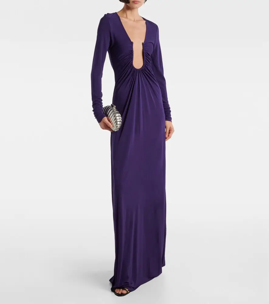 Christopher Esber Arced Palm cutout gathered gown | Thumbnail 5