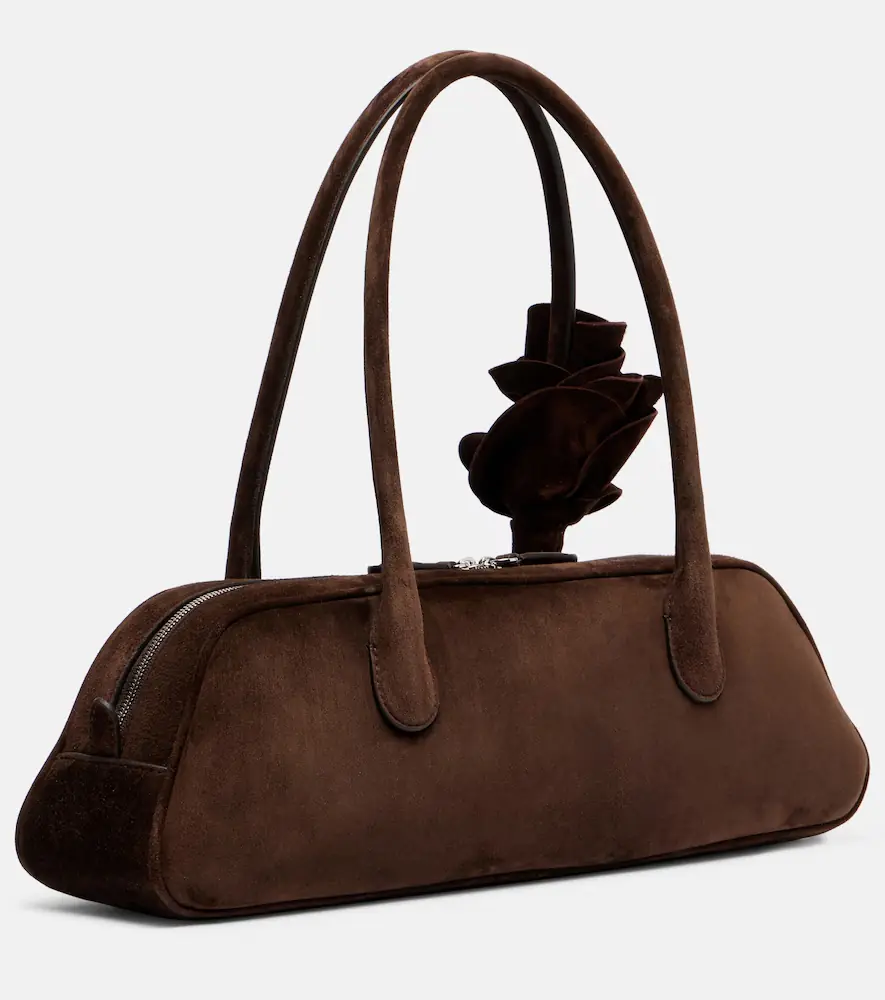Magda Butrym Brigitte suede shoulder bag | Thumbnail 2 Magda Butrym Brigitte suede shoulder bag | Thumbnail 2