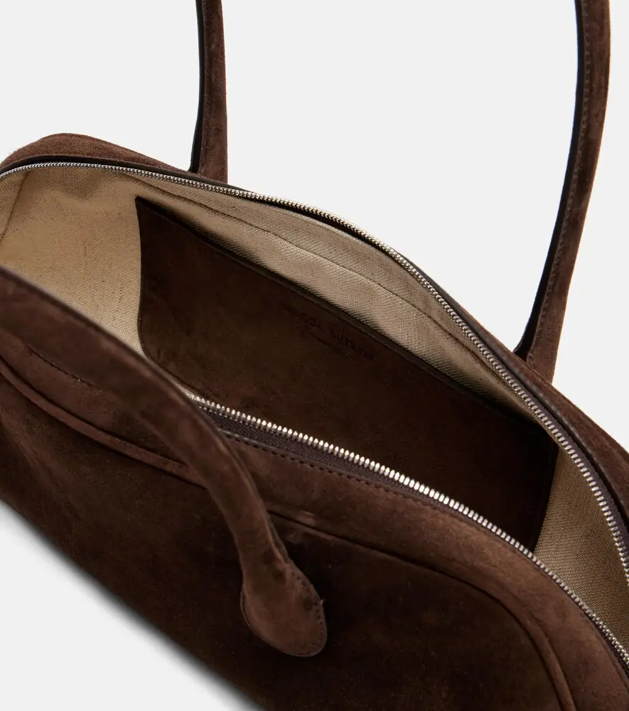 Magda Butrym Brigitte suede shoulder bag | Thumbnail 3 Magda Butrym Brigitte suede shoulder bag | Thumbnail 3