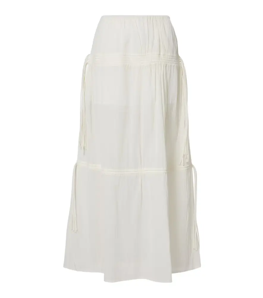 TOTEME Cotton maxi skirt