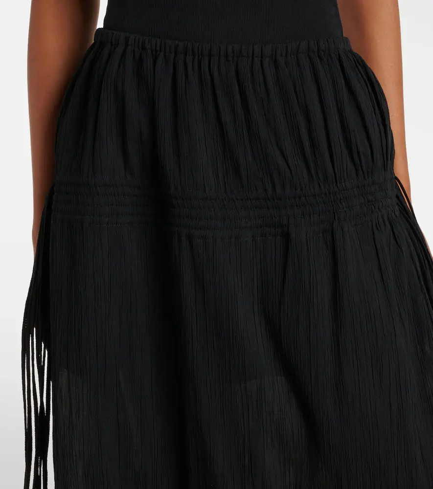 TOTEME Cotton maxi skirt | Thumbnail 3