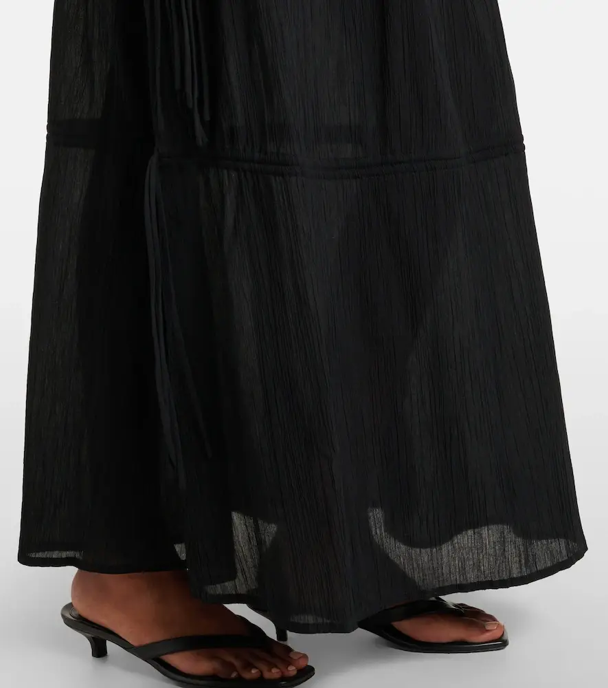 TOTEME Cotton maxi skirt | Thumbnail 4