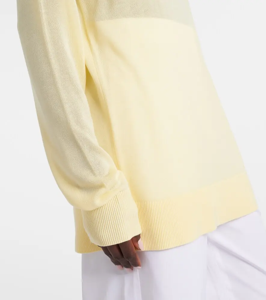 TOTEME Oversized semi-sheer sweater | Thumbnail 2 TOTEME Oversized semi-sheer sweater | Thumbnail 2