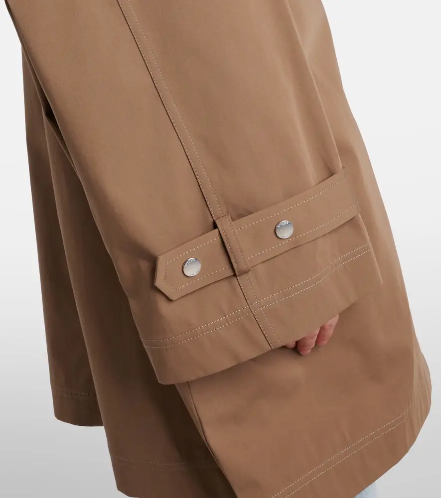 TOTEME Oversized cotton jacket | Thumbnail 3 TOTEME Oversized cotton jacket | Thumbnail 3