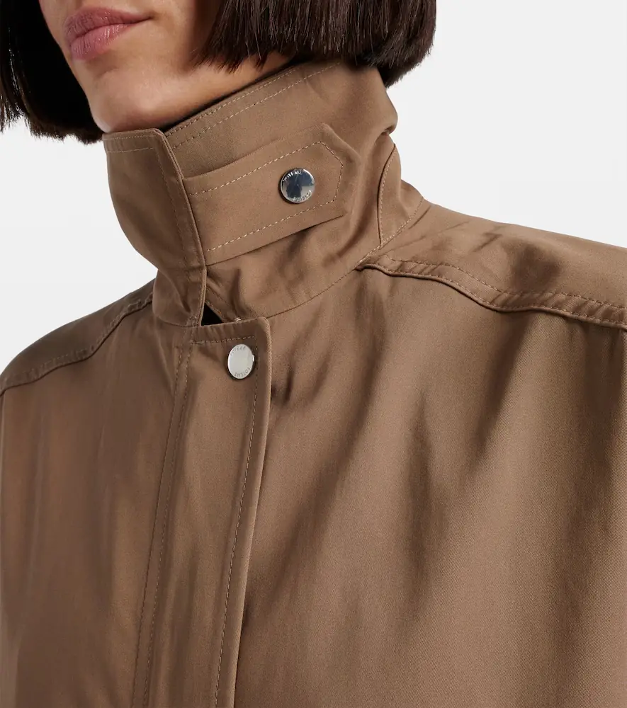 TOTEME Oversized cotton jacket | Thumbnail 6 TOTEME Oversized cotton jacket | Thumbnail 6