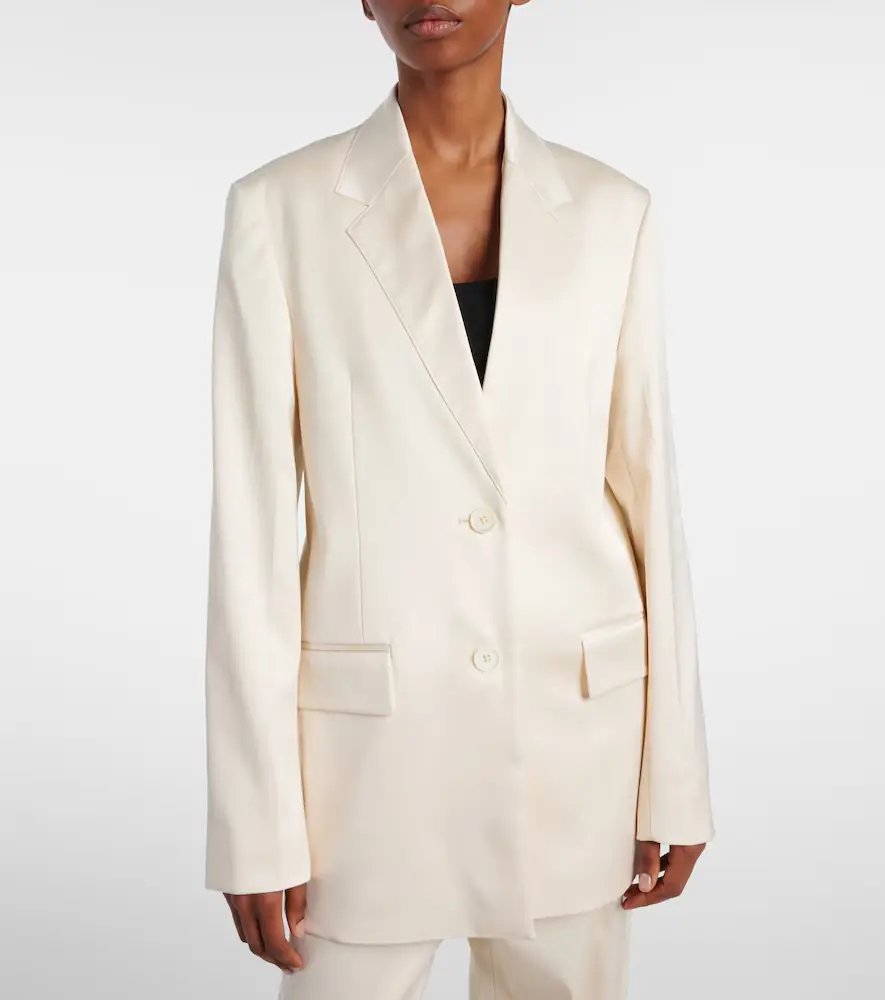 TOTEME Satin blazer | Thumbnail 5