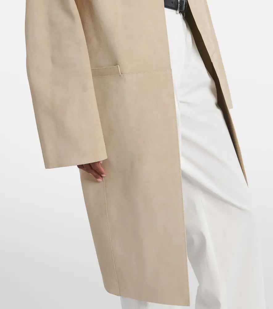 TOTEME Suede coat | Thumbnail 4