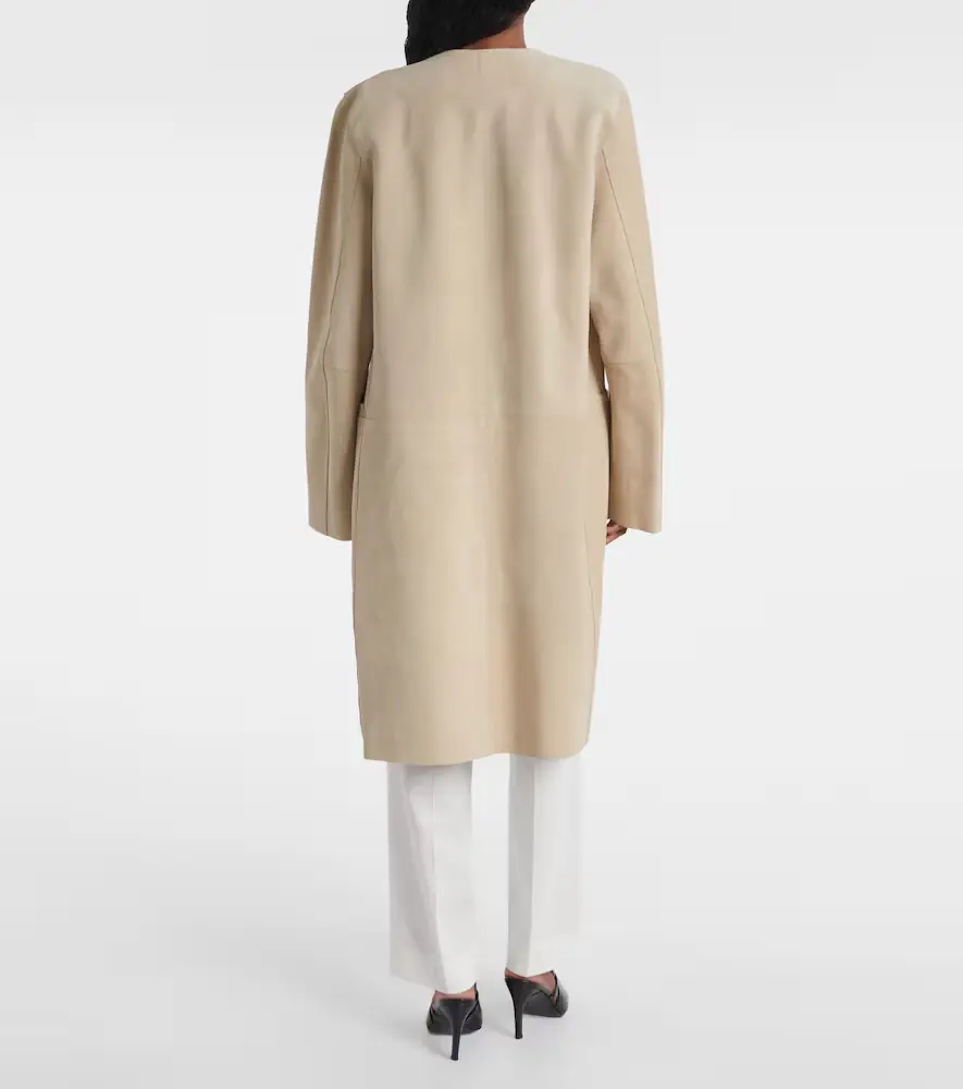 TOTEME Suede coat | Thumbnail 5