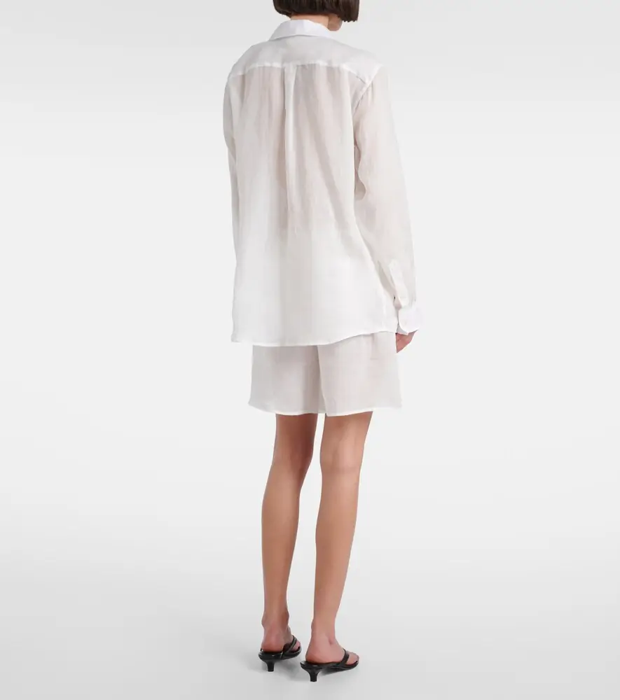 TOTEME Layered ramie voile shirt | Thumbnail 5 TOTEME Layered ramie voile shirt | Thumbnail 5