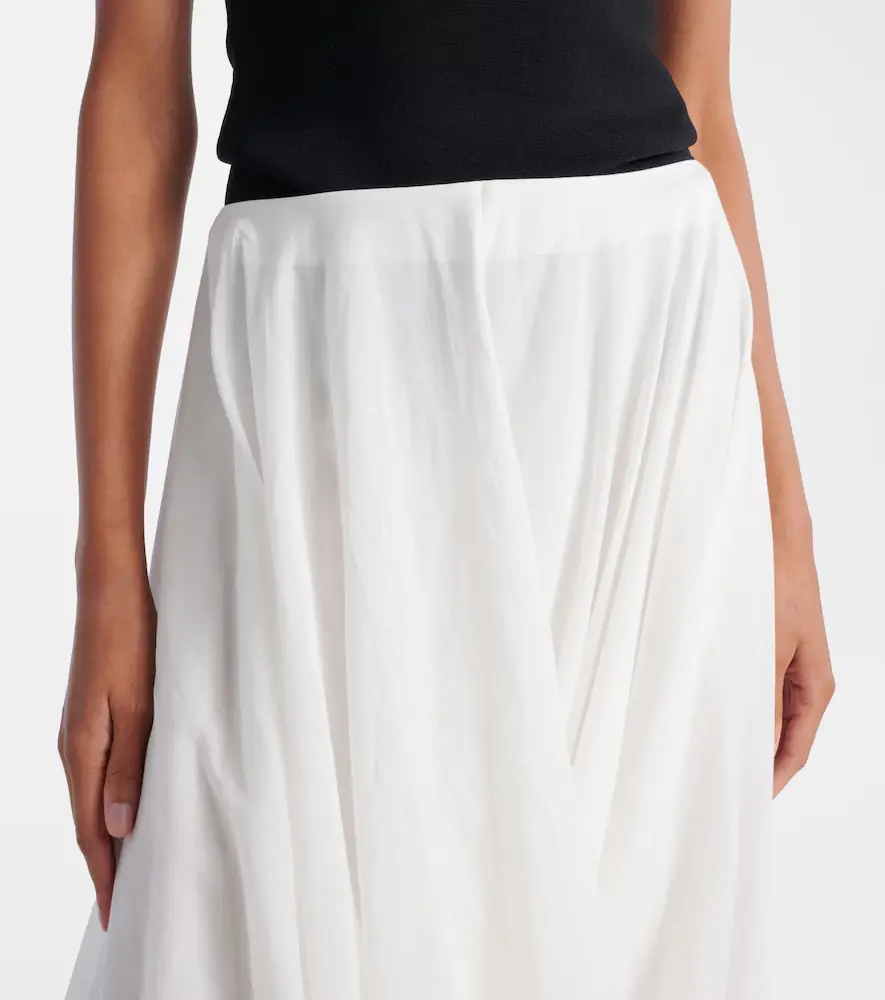 TOTEME Draped midi skirt | Thumbnail 3 TOTEME Draped midi skirt | Thumbnail 3
