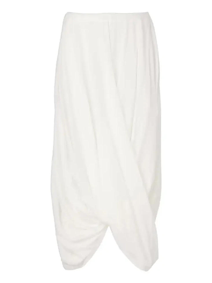 Draped midi skirt Draped midi skirt