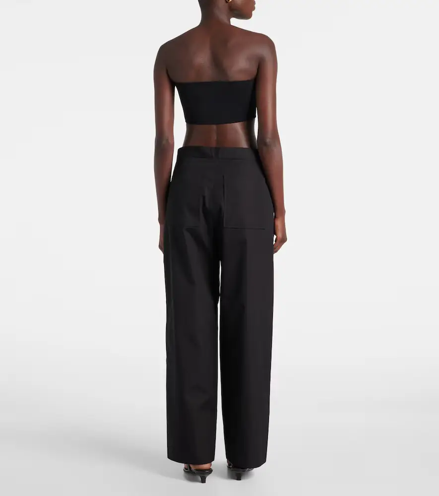 TOTEME Jersey bandeau top | Thumbnail 3