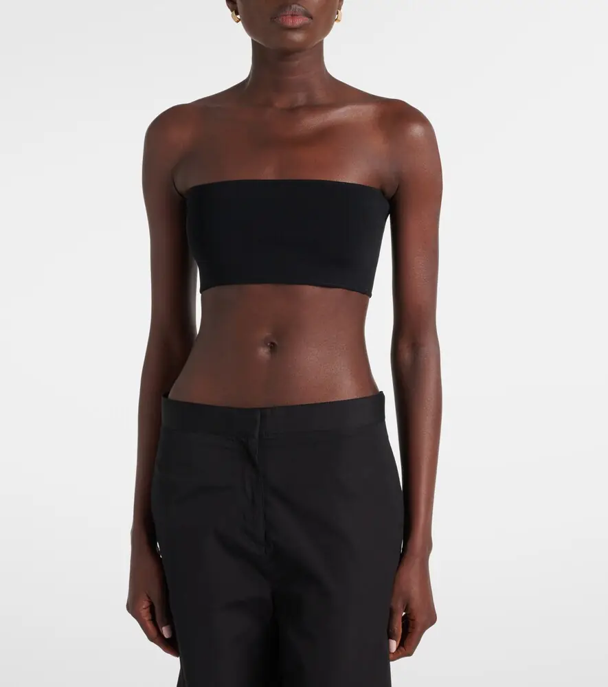 TOTEME Jersey bandeau top | Thumbnail 4