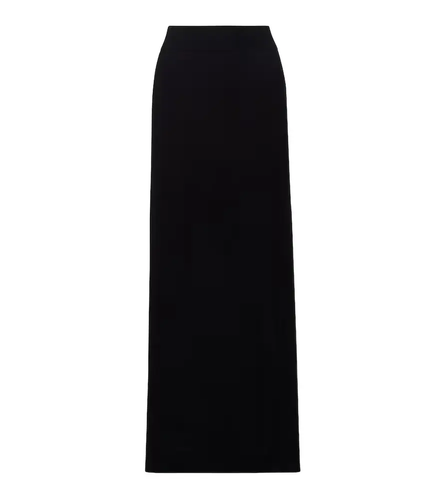 TOTEME Side-slit crêpe maxi skirt | Image 1 TOTEME Side-slit crêpe maxi skirt | Image 1