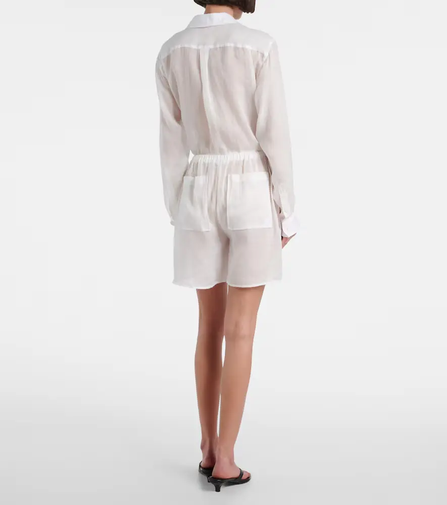 TOTEME Ramie shorts | Thumbnail 3