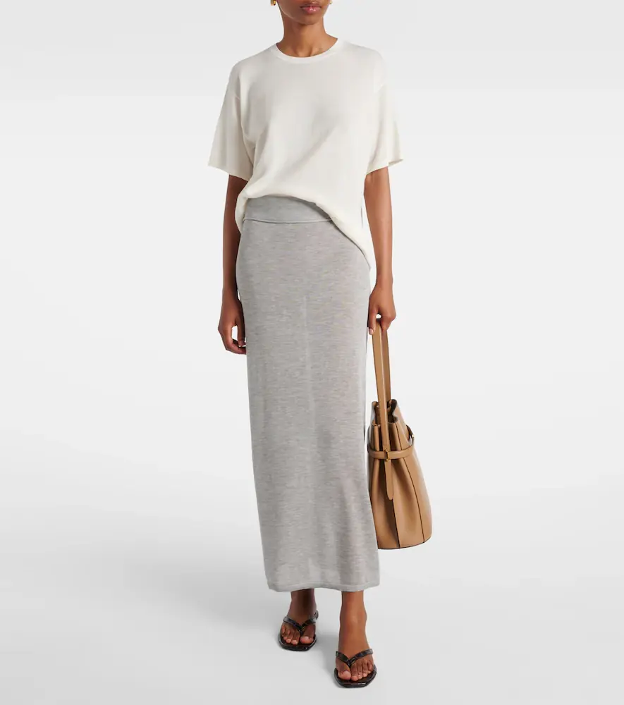 TOTEME Knitted maxi skirt | Thumbnail 2