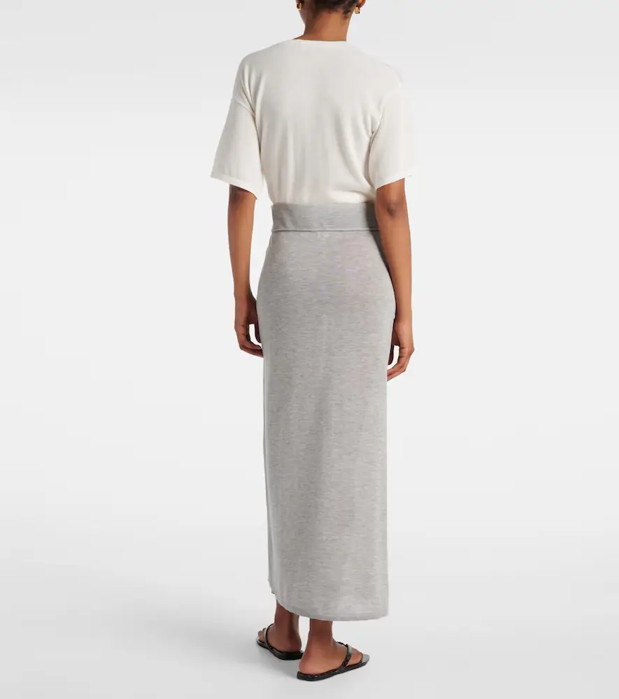 TOTEME Knitted maxi skirt | Thumbnail 3