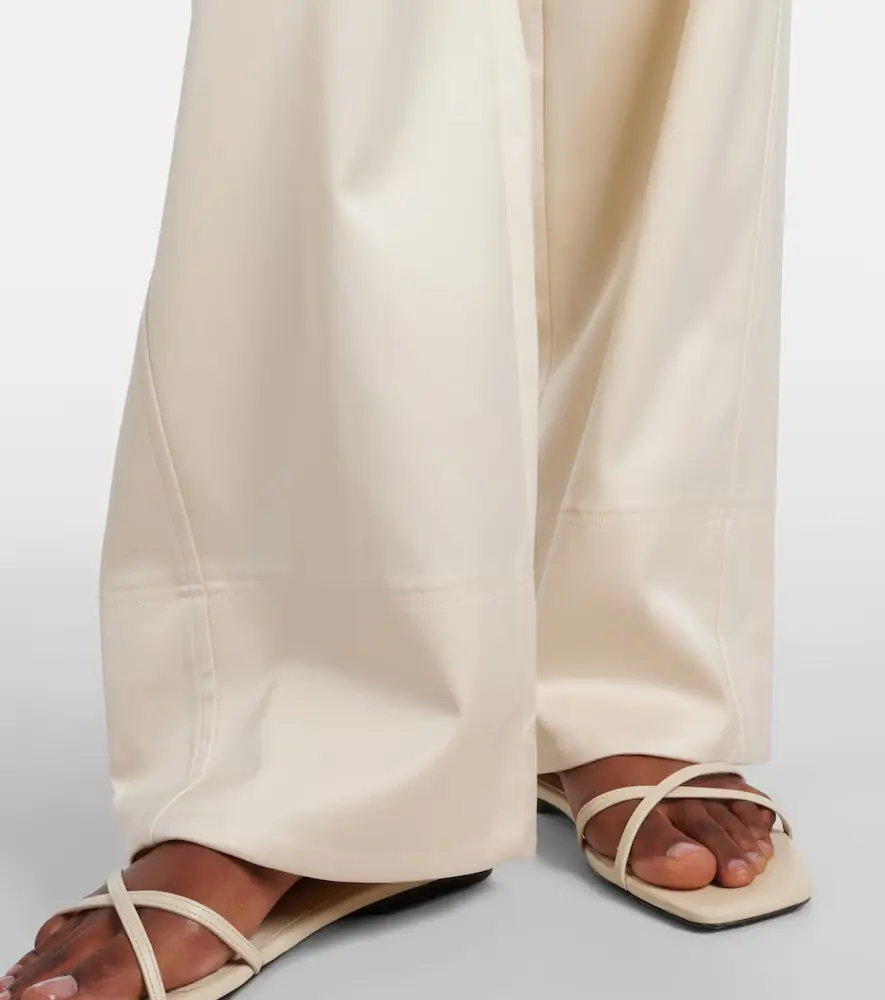 TOTEME High-rise wide-leg pants | Thumbnail 4