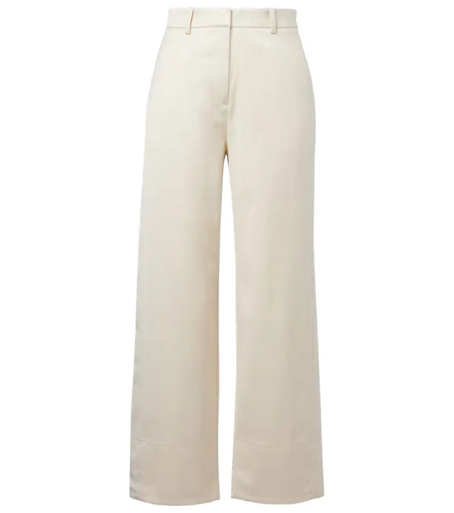 TOTEME High-rise wide-leg pants