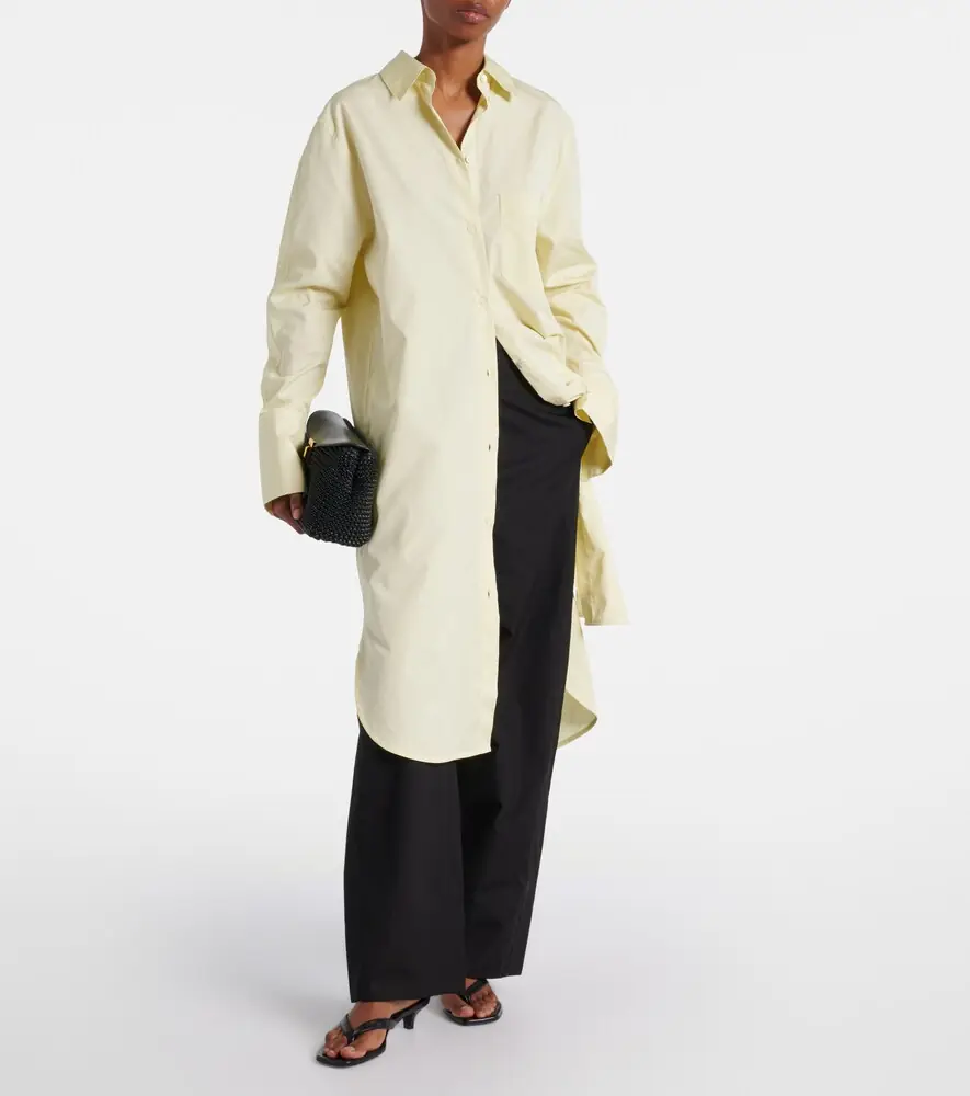 TOTEME Cotton poplin shirt dress | Thumbnail 2 TOTEME Cotton poplin shirt dress | Thumbnail 2