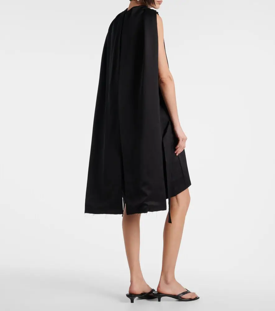 TOTEME Cocoon deconstructed satin minidress | Thumbnail 5