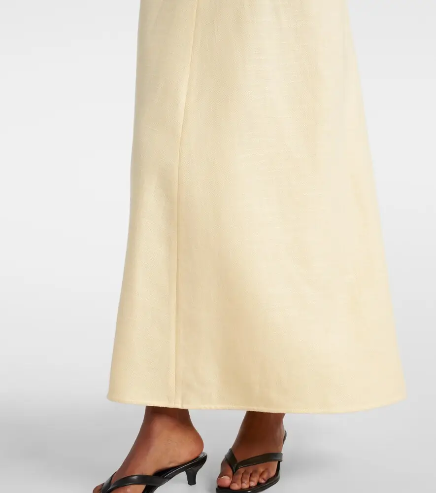 TOTEME Draped maxi dress | Thumbnail 5