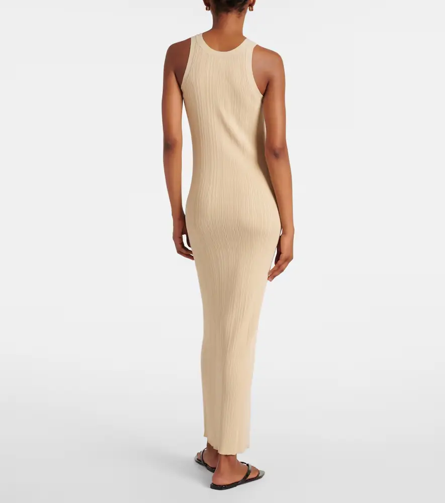 TOTEME Ribbed-knit maxi dress | Thumbnail 3