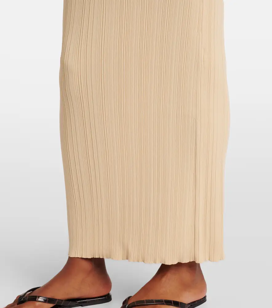 TOTEME Ribbed-knit maxi dress | Thumbnail 6