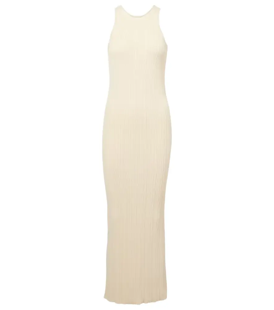 TOTEME Ribbed-knit maxi dress
