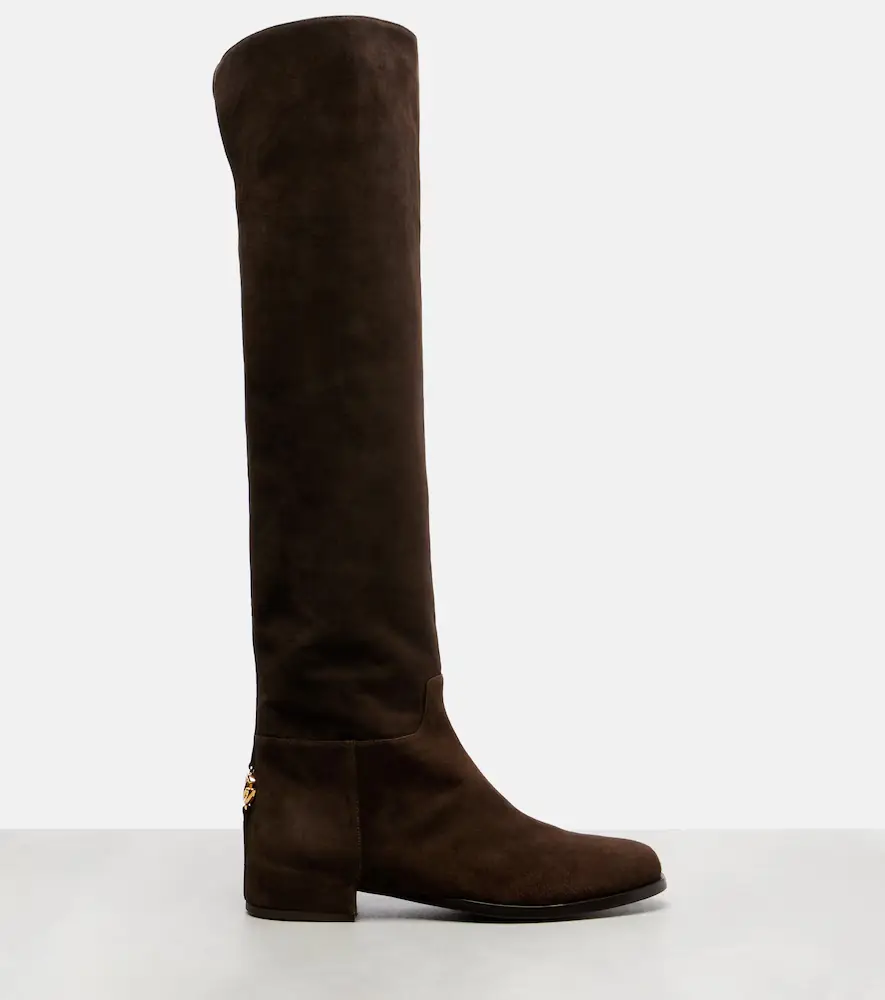 Dolce & Gabbana Suede over-the-knee boots | Thumbnail 4 Dolce & Gabbana Suede over-the-knee boots | Thumbnail 4