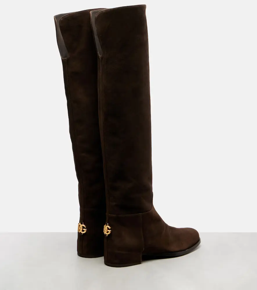 Dolce & Gabbana Suede over-the-knee boots | Thumbnail 5 Dolce & Gabbana Suede over-the-knee boots | Thumbnail 5