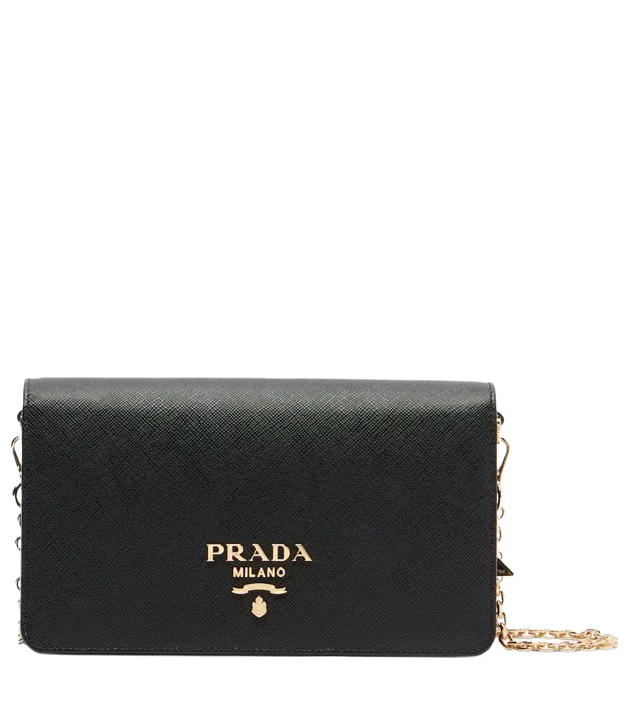Prada Saffiano Mini leather shoulder bag | Image 1 Prada Saffiano Mini leather shoulder bag | Image 1