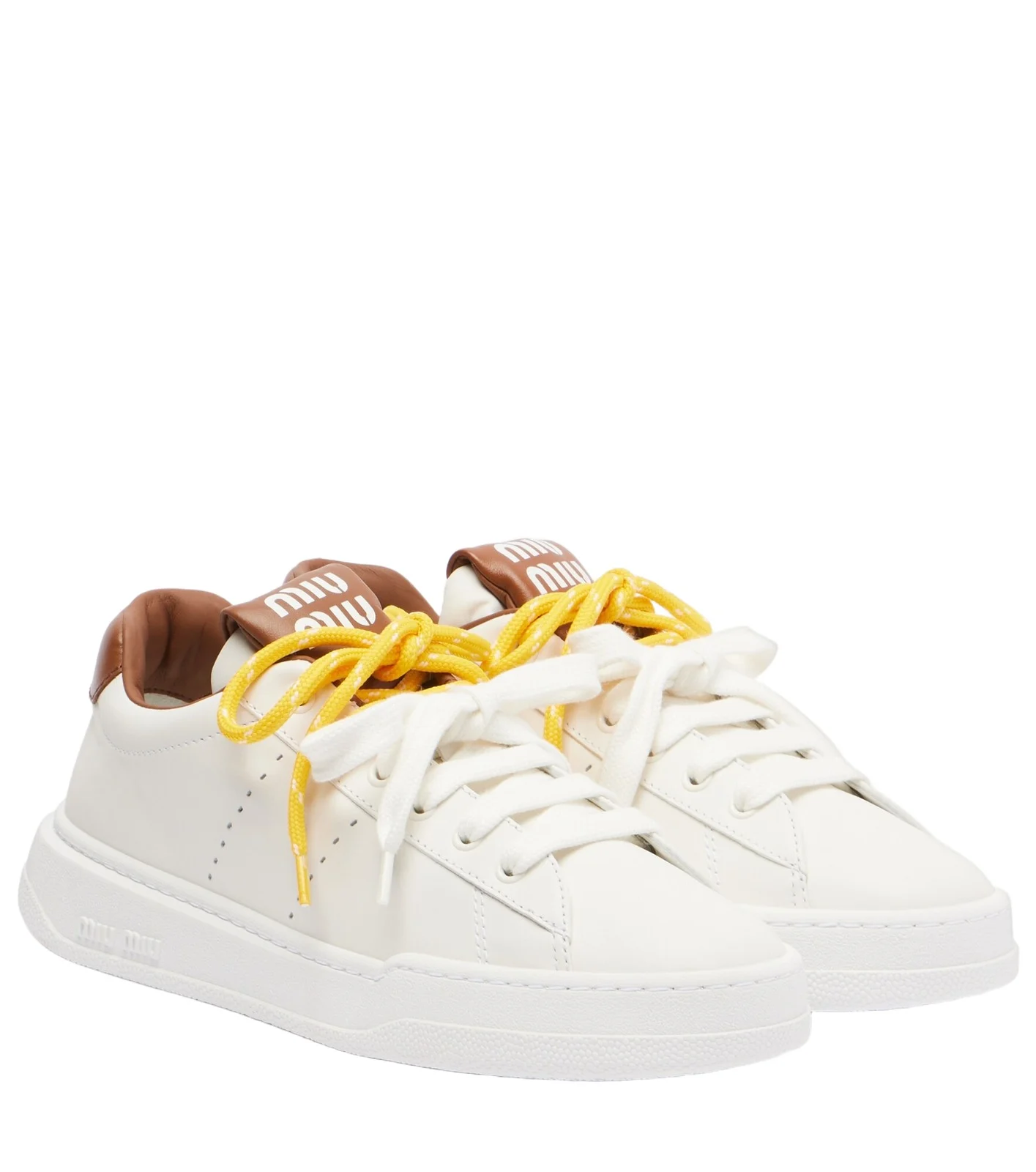 Logo leather sneakers Logo leather sneakers