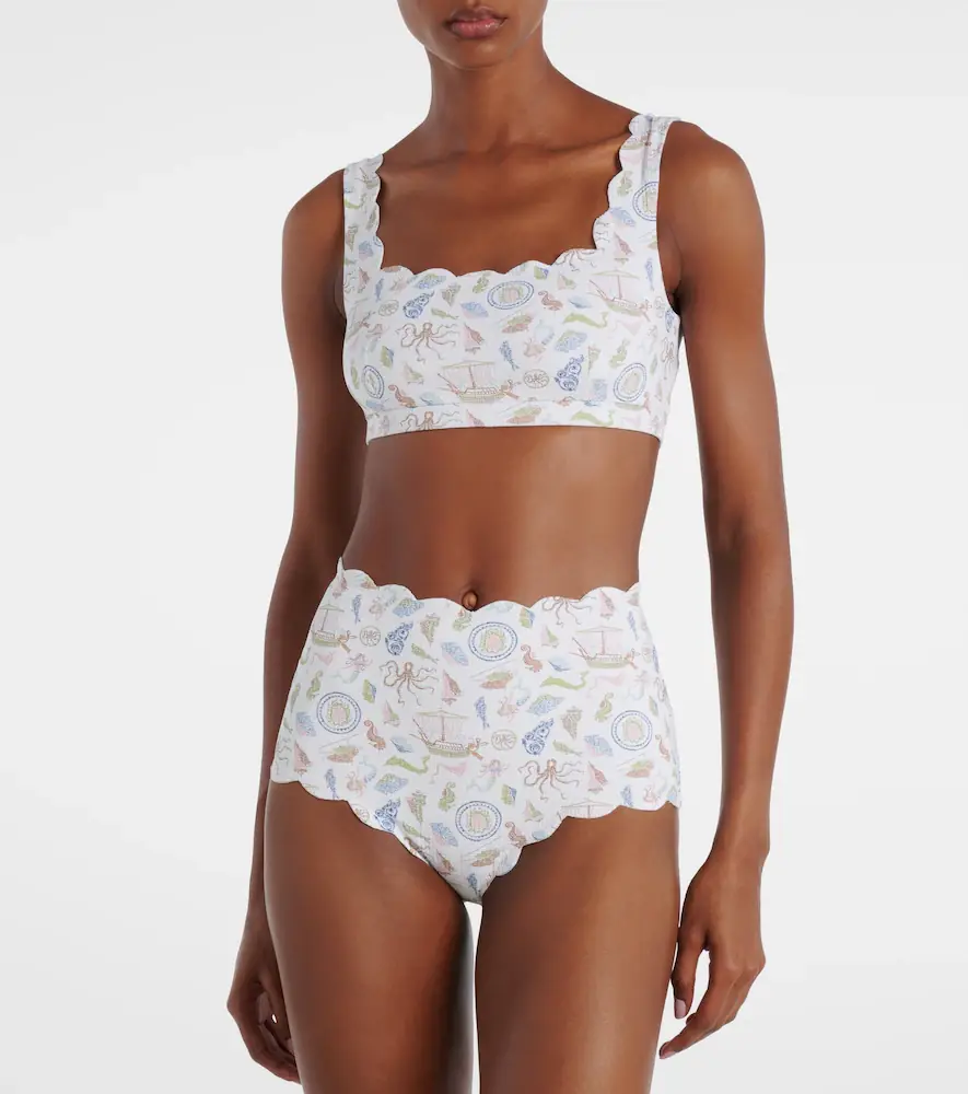 Marysia Palm Springs scalloped bikini top | Thumbnail 2