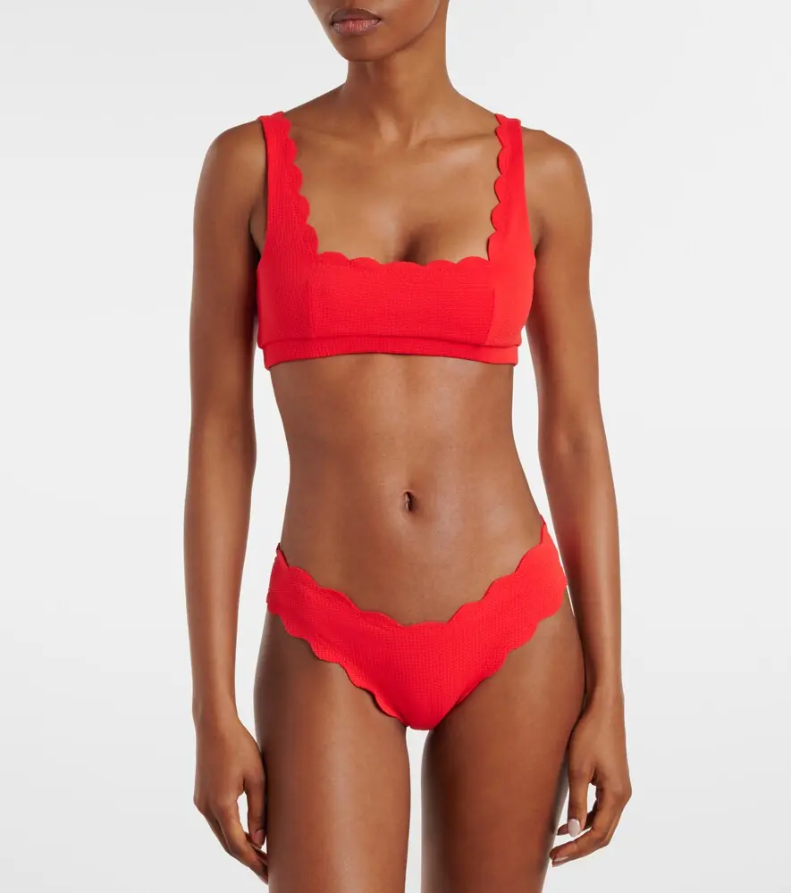 Marysia High Antibes scalloped bikini bottoms | Thumbnail 3