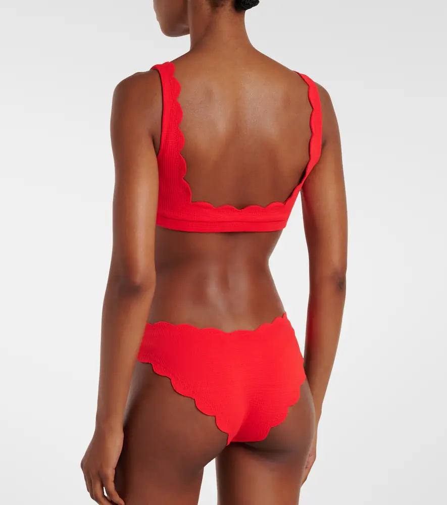 Marysia High Antibes scalloped bikini bottoms | Thumbnail 4