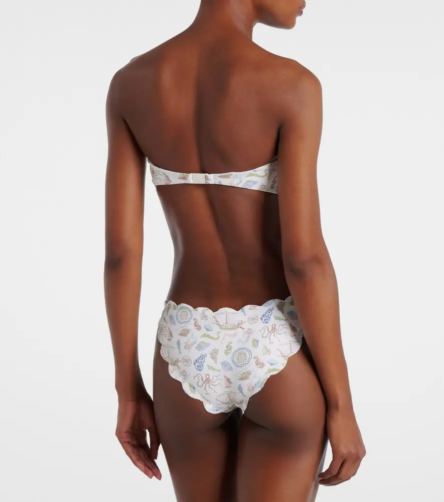 Marysia Antibes scalloped bikini bottoms | Thumbnail 4