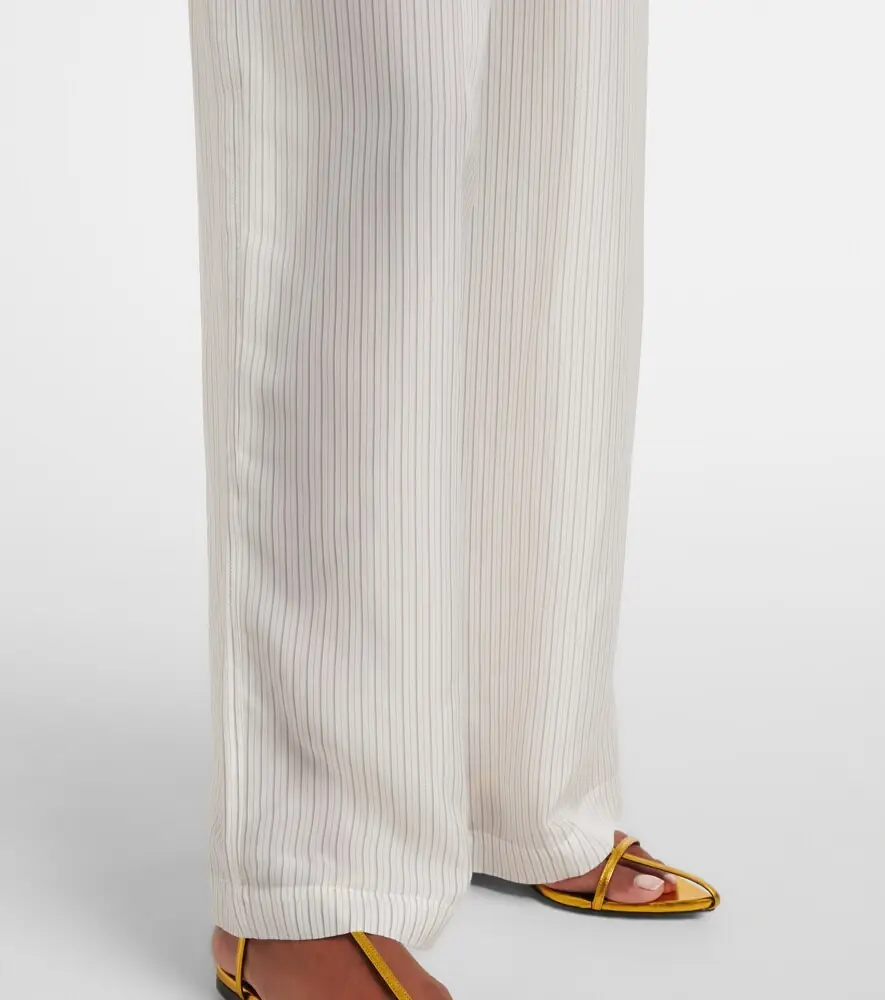 The Frankie Shop Brenna sheer striped wide-leg pants | Thumbnail 4 The Frankie Shop Brenna sheer striped wide-leg pants | Thumbnail 4