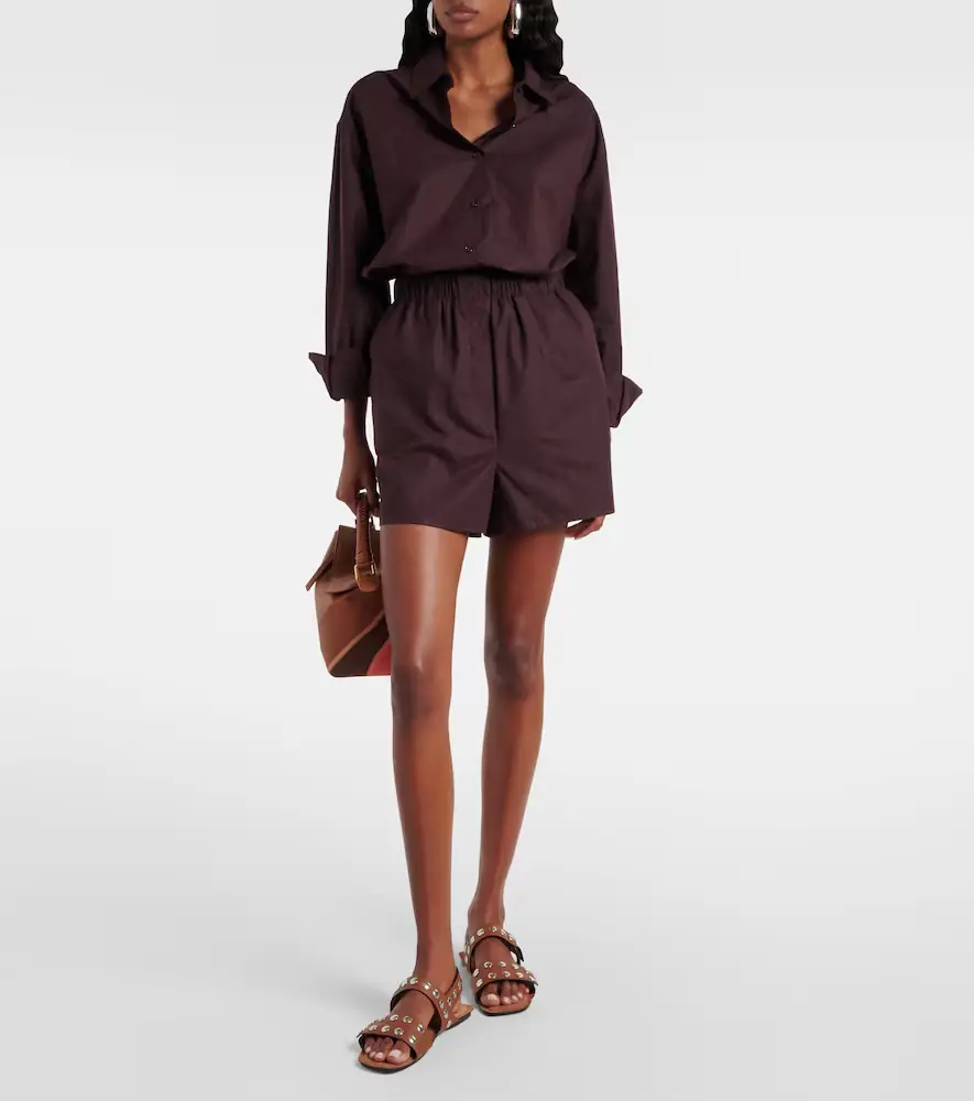 The Frankie Shop Liu cotton shorts | Thumbnail 2 The Frankie Shop Liu cotton shorts | Thumbnail 2
