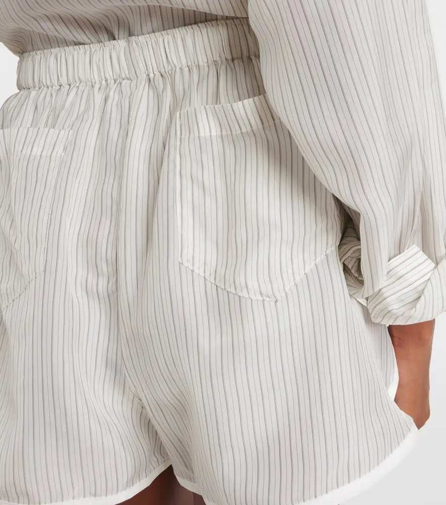 The Frankie Shop Brenna sheer striped shorts | Thumbnail 3 The Frankie Shop Brenna sheer striped shorts | Thumbnail 3