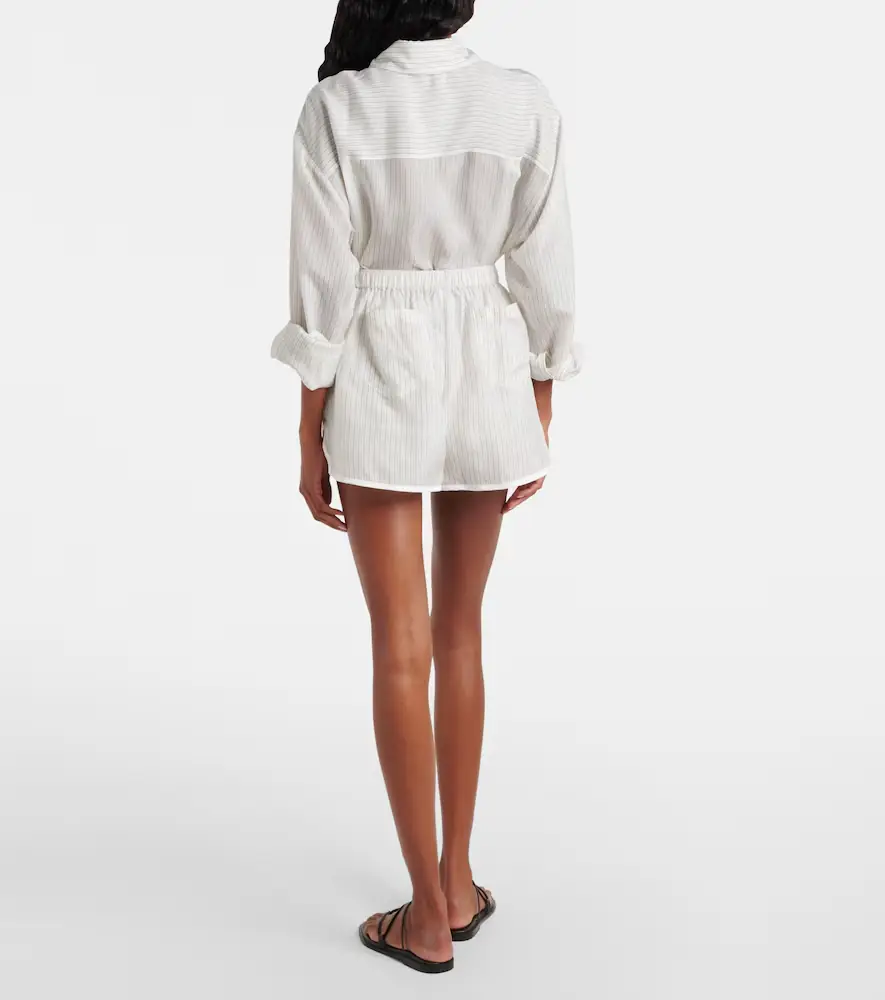 The Frankie Shop Brenna sheer striped shorts | Thumbnail 5 The Frankie Shop Brenna sheer striped shorts | Thumbnail 5