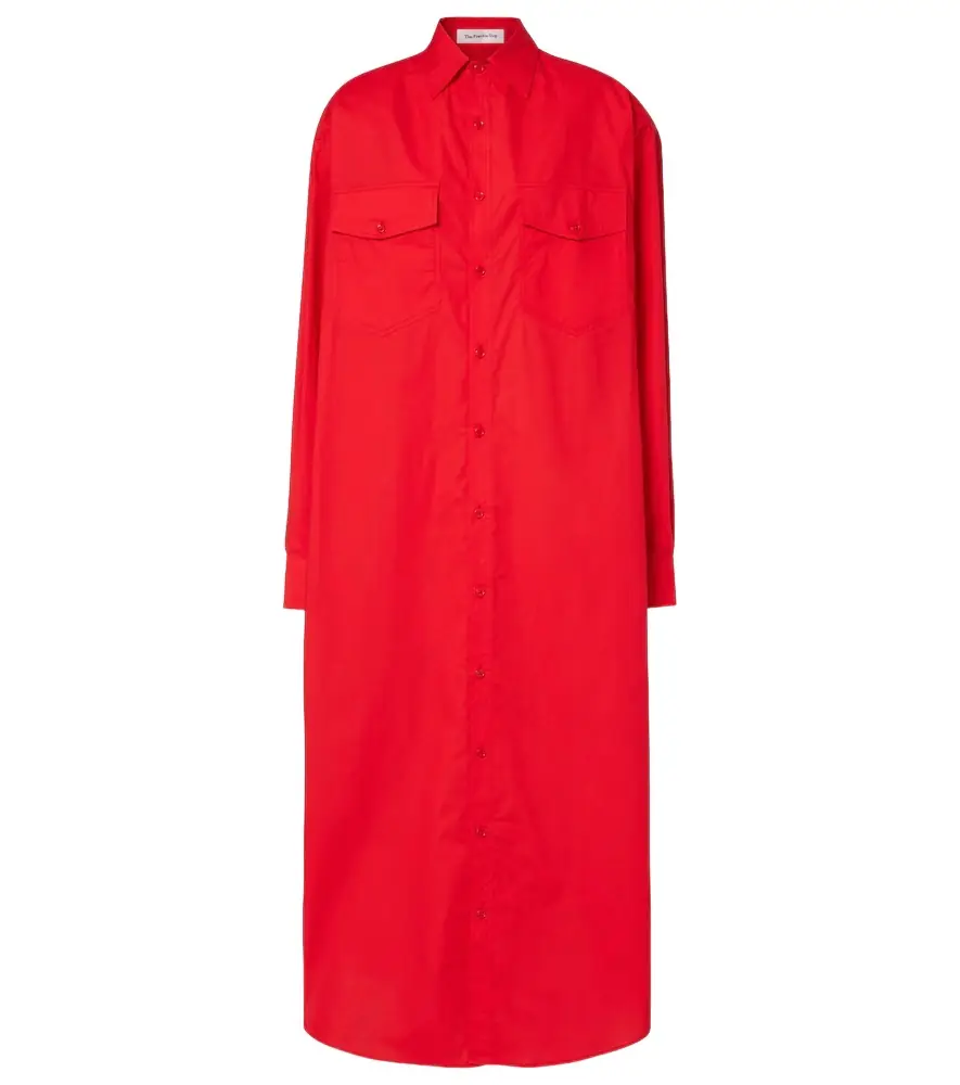 The Frankie Shop Calren cotton shirtdress | Image 1 The Frankie Shop Calren cotton shirtdress | Image 1